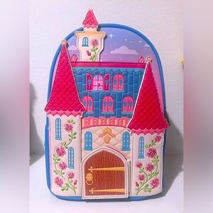 Beauty and the beast castle heruniverse mini backpack